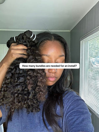 How many bundles are needed for an install?